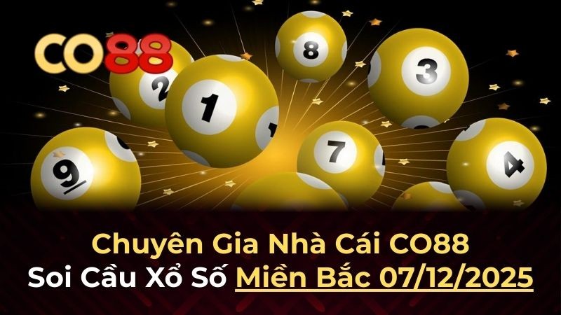 HO88 Dự đoán XSMB 7/12/2025 - Phân tích chuyên sâu từ HO88
