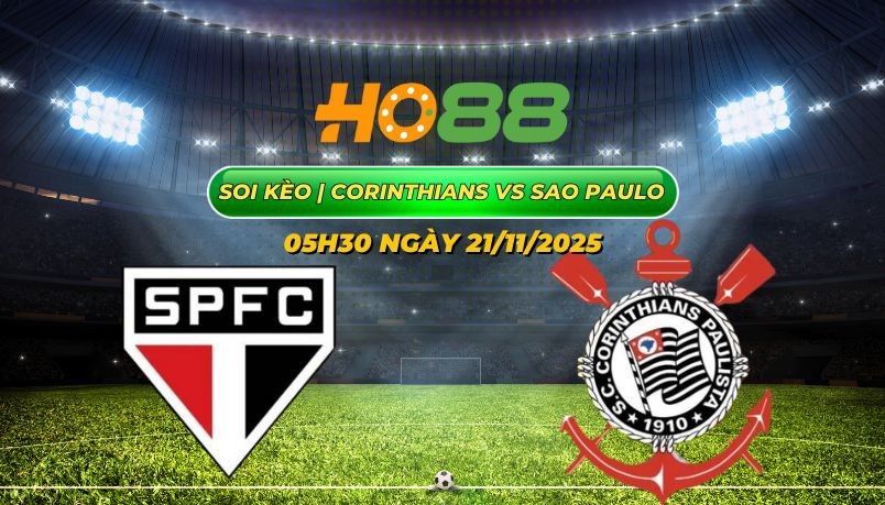HO88 Nhận định bóng đá Corinthians vs Sao Paulo 05h30 ngày 21/11